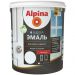 Эмаль акриловая водно-дисперсионная Alpina Аква для окон и дверей глянцевая белая 0,9 л