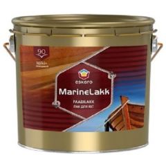 Лак Eskaro яхтный Marine lakk 90 алкидно-уретановый глянцевый бесцветный 2,4 л