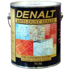Лак Denalt для бетона и камня 761M Anti-Dust Sealer Gloss полуглянцевый прозрачный 0,946 л