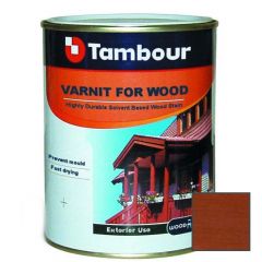 Tambour Varnit For Wood Лак для дерева шелковисто-матовый тик (485-036) 0,75 кг
