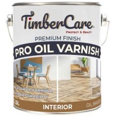 Лак TimberCare профессиональный на масляной основе Pro Oil Varnish износостойкий ультраматовый/matte прозрачный (350069) 2,5 л