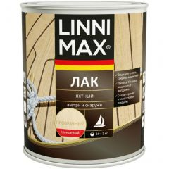 Лак Linnimax алкидно-уретановый Яхтный глянцевый 0,75 л