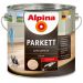Лак Alpina алкидно-уретановый Parkett GL для паркета прозрачный глянцевый не колеруемый 0,75 л