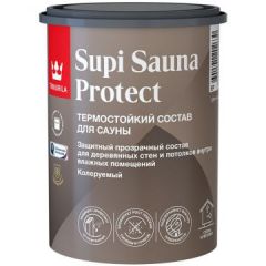 Термостойкий состав для сауны Tikkurila Supi Sauna Protect EP 0,9 л