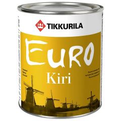 Лак паркетный Tikkurila Euro Kiri полуматовый 0,9 л
