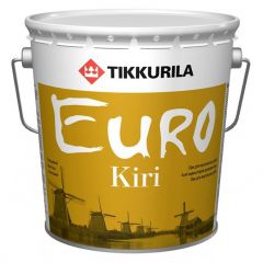 Лак паркетный Tikkurila Euro Kiri полуматовый 2,7 л
