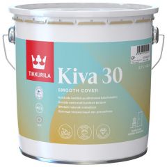 Лак мебельный Tikkurila Kiva 30 полуматовый 2,7 л
