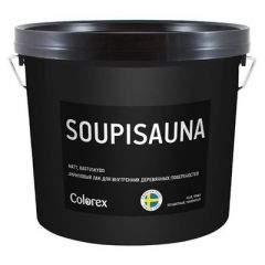 Лак Colorex акриловый Soupisauna для внутренних деревянных поверхностей 2,7 л