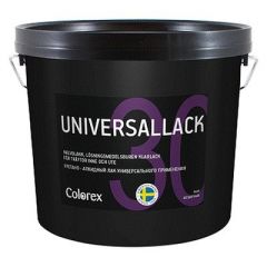 Лак Colorex универсальный Universallack 30 уретано-алкидный полуматовый 2,7 л