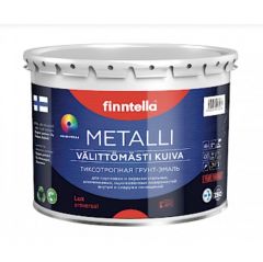 Грунт-эмаль Finntella по ржавчине Metalli Anticorr 3 в 1 полуматовая база A 0,5 л