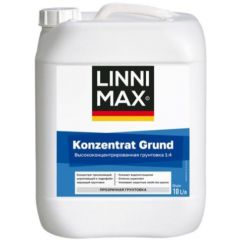 Грунтовка Linnimax концентрат водно-дисперсионная Konzentrat Grund (1:4) 10 л