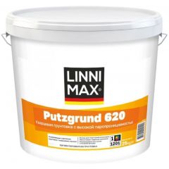 Грунтовка Linnimax для наружных и внутренних работ Putzgrund 620 Pro (Путцгрунт 620 Про) База 1 25 кг