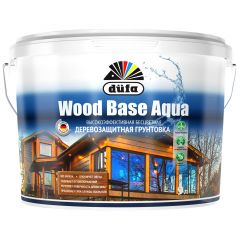 Грунтовка Dufa деревозащитная блокирующая Wood Base Aqua высокоэффективная 0,9 л