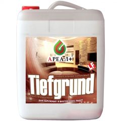 Грунтовка Ареал+ универсальная Premium TiefGrund глубокого проникновения (А-355) 5 л