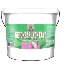 Грунтовка Ареал+ кварцевая Бетоноконтакт Premium БЕТОкварцКОНТАКТ Proff с средней фракцией 0,63-0,8 мм (А-370) 4 кг