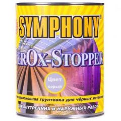 Грунтовка Symphony FerOx Stopper антикоррозионная серая 0,9 л