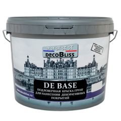 Грунт-краска DecoBliss DE BASE под декоративные покрытия 0,9 л