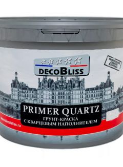 Грунт-краска DecoBliss PRIMER QUARTZ с кварцевым наполнителем 7 кг