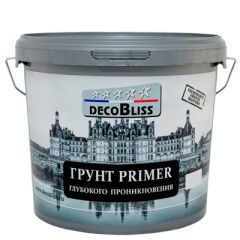 Грунт DecoBliss глубокого проникновения PRIMER 10 л