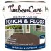 Суперизносостойкая кроющая пропитка для фасадов и террас TimberCare Porch&Floor Satin White base (350120) 2,375 л