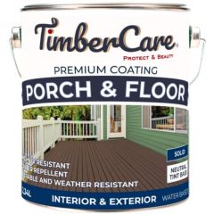 Суперизносостойкая кроющая пропитка для фасадов и террас TimberCare Porch&Floor Satin Clear base (350130) 2,34 л