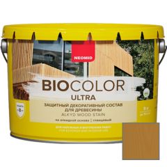 Защитно декоративный состав для древесины на алкидной основе Neomid Bio Color Ultra Дуб 9 л