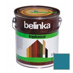 Декоративное покрытие Belinka Toplasur с воском №20 голубое 2,5 л