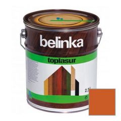 Декоративное покрытие Belinka Toplasur с воском №23 махагон 2,5 л