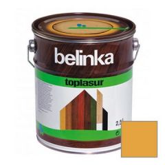 Декоративное покрытие Belinka Toplasur с воском №16 орех 2,5 л