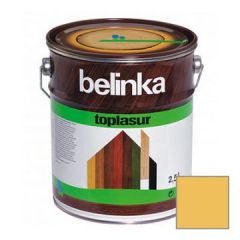 Декоративное покрытие Belinka Toplasur с воском №14 лиственница 2,5 л