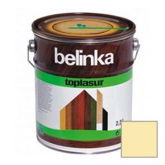 Декоративное покрытие Belinka Toplasur с воском №12 бесцветное 2,5 л