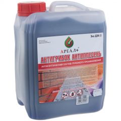 Антисептическая пропитка по бетону Ареал+ Антигрибок Антиплесень 2в1 (А-416) 5 л