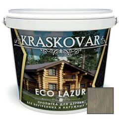 Пропитка для дерева Kraskovar Eco Lazur Туманный лес (1900001579) 0,9 л