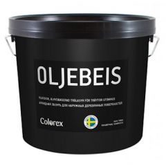 Лазурь алкидная Colorex Oljebeis фасадная 2,7 л