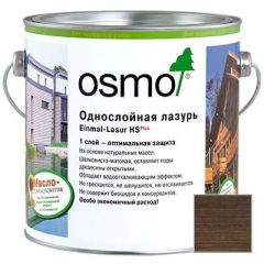 Лазурь однослойная Osmo Einmal-Lasur HS Plus венге (9271) 2,5 л