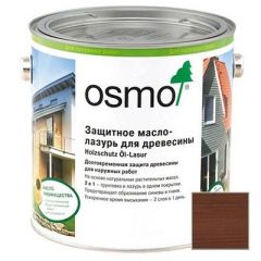 Защитное масло-лазурь для древесины Osmo Holzschutz Ol-Lasur палисандр (727) 0,125 л