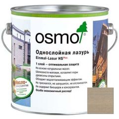 Лазурь однослойная Osmo Einmal-Lasur HS Plus серебристый тополь (9212) 0,125 л