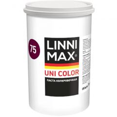 Универсальная пигментная паста для колеровки лакокрасочных материалов Linnimax Uni Color 75 Neutralrot 1 л