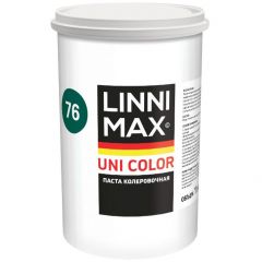 Универсальная пигментная паста для колеровки лакокрасочных материалов Linnimax Uni Color 76 Neutralgruen 1 л