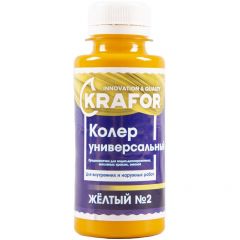 Колер Krafor универсальный № 2 Желтый 0,45 л