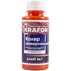 Колер Krafor универсальный № 7 Алый 0,45 л