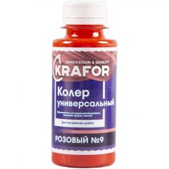 Колер Krafor универсальный № 9 Розовый 0,45 л
