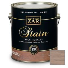 Масло льняное тонирующее Zar (Зар) Stain Multi-Surface по дереву 170 Серый шелк 0,946 л