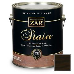 Масло льняное тонирующее Zar Stain Multi-Surface по дереву 135 Угольный 0,236 л