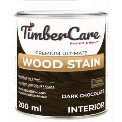 Масло тонирующее высокой прочности для дерева TimberCare Premium Ultimate Wood Stain матовый Темный шоколад/Dark Chocolate (350089) 0,2 л