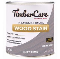 Масло тонирующее высокой прочности для дерева TimberCare Premium Ultimate Wood Stain матовый Серая дымка/Gray Mist (350010) 0,75 л