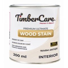 Масло тонирующее высокой прочности для дерева TimberCare Premium Ultimate Wood Stain матовый Античный белый/Warm Antique (350003) 0,2 л