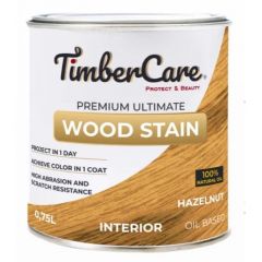 Масло тонирующее высокой прочности для дерева TimberCare Premium Ultimate Wood Stain матовый Лесной орех/Hazelnut (350016) 0,75 л