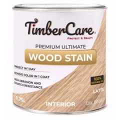 Масло тонирующее высокой прочности для дерева TimberCare Premium Ultimate Wood Stain матовый Латте/Latte (350018) 0,75 л