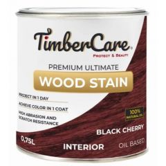 Масло тонирующее высокой прочности для дерева TimberCare Premium Ultimate Wood Stain матовый Черешня/Black Cherry (350032) 0,75 л